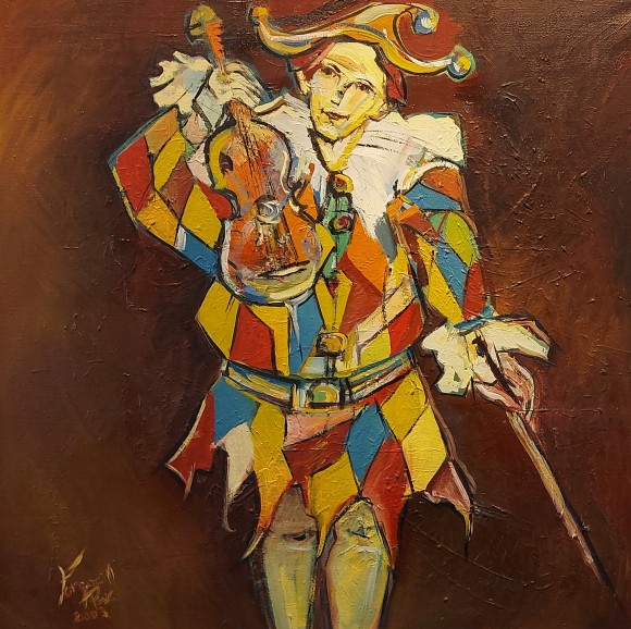 Arlechin cu vioară-Oana Pavelescu